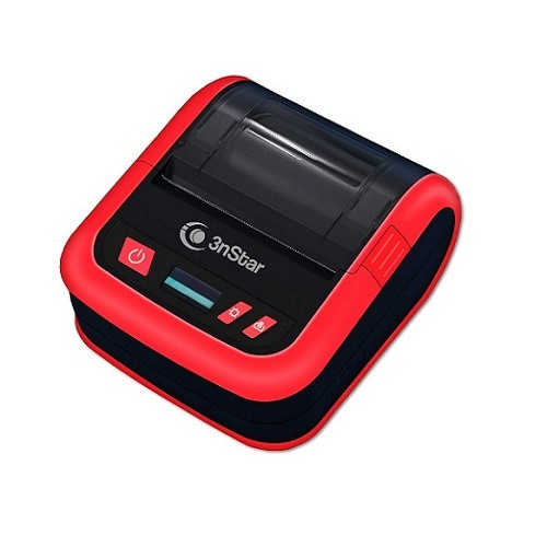 Mini impresora portátil de recibos y etiquetas pos 3nstar ppt305bt de 80mm 3 pulgadas