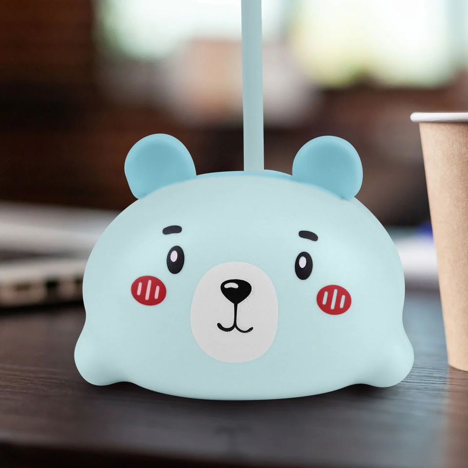 Mini Lámpara de Escritorio Oso Colores Varios