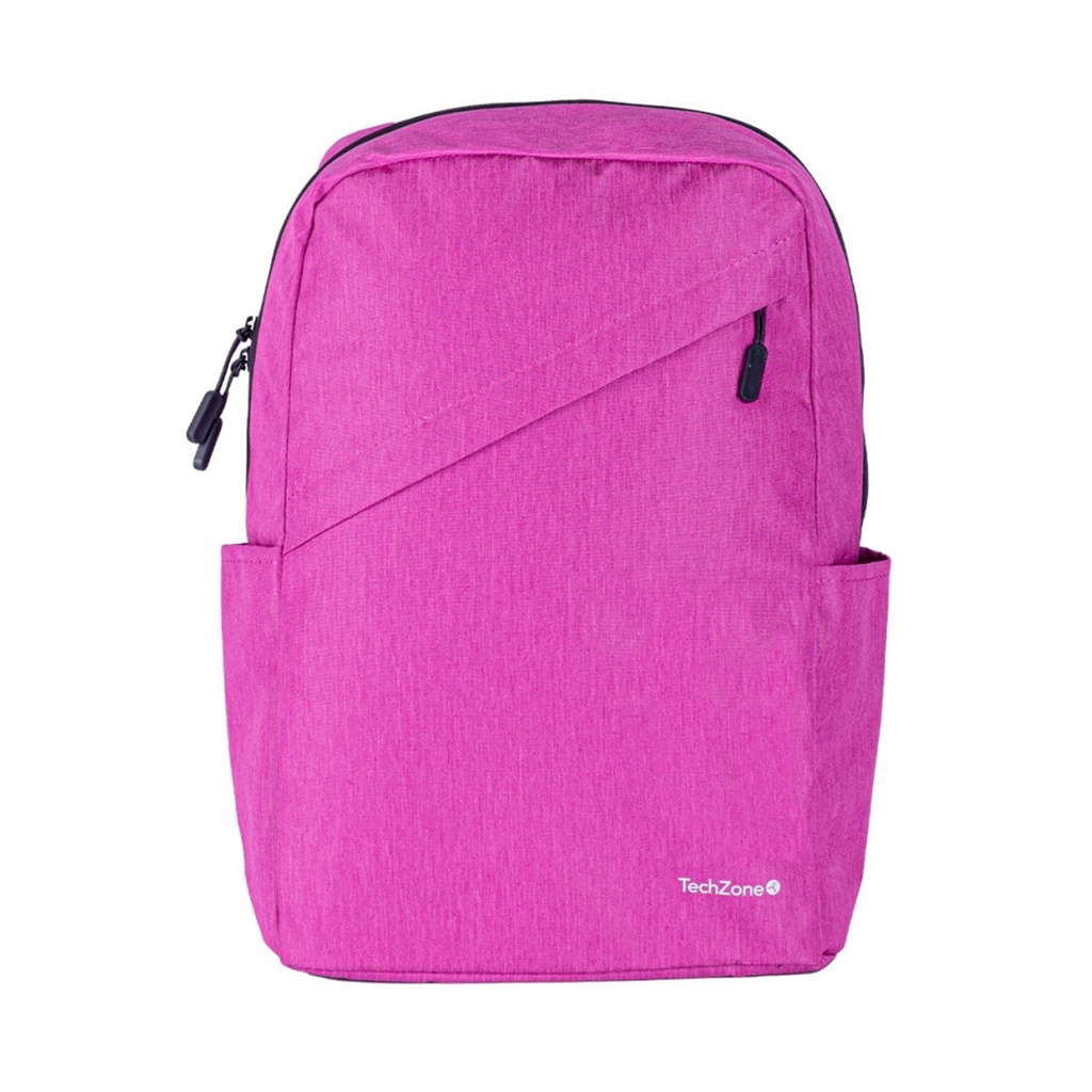 Mochila Para Laptop 15.6" Techzone TZLBP43015B-R De Poliéster Classic Pink 