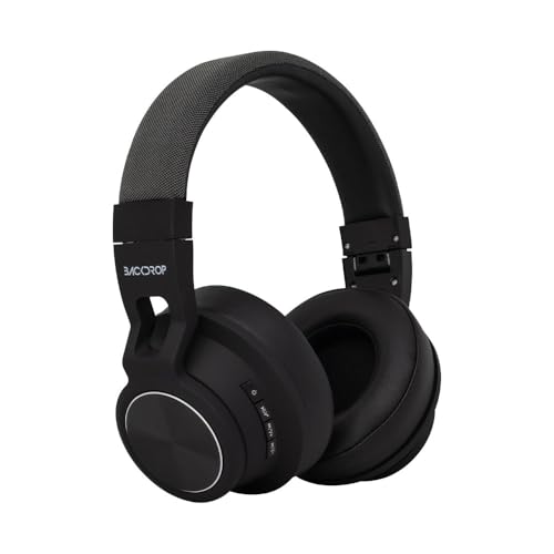 Audifonos backdrop inalambricos de diadema bluetooth - alambricos color negro