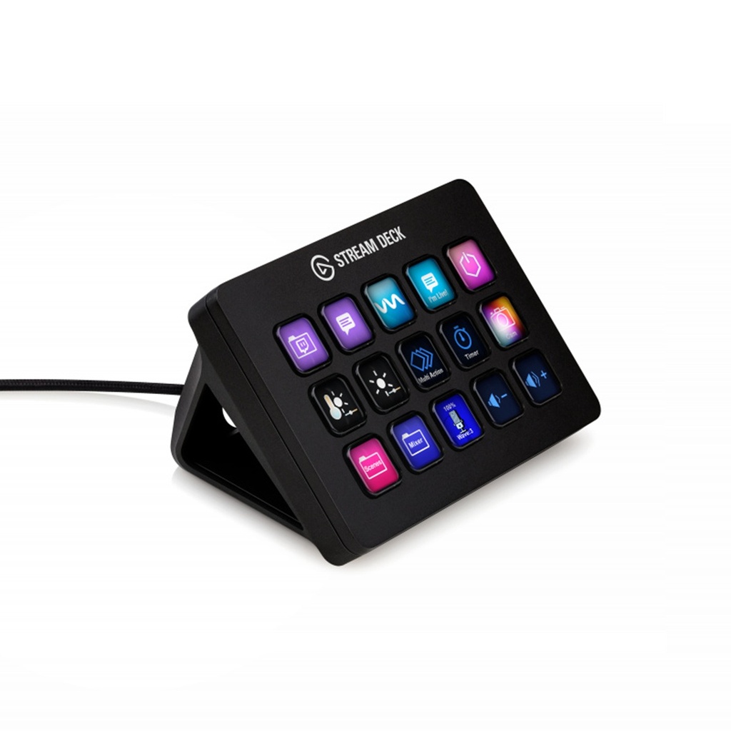 Teclado Para Streaming Elgato Stream Deck MK.2 15 Teclas Alámbrico USB