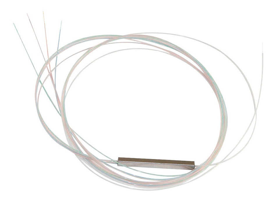 Splitter (divisor óptico) tipo plc, de 1x8, para fusión (sin conectores)