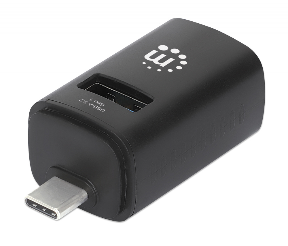 Manhattan Hub USB-C - USB-A 2.0, USB-A 3.1, 5 Gbit/s