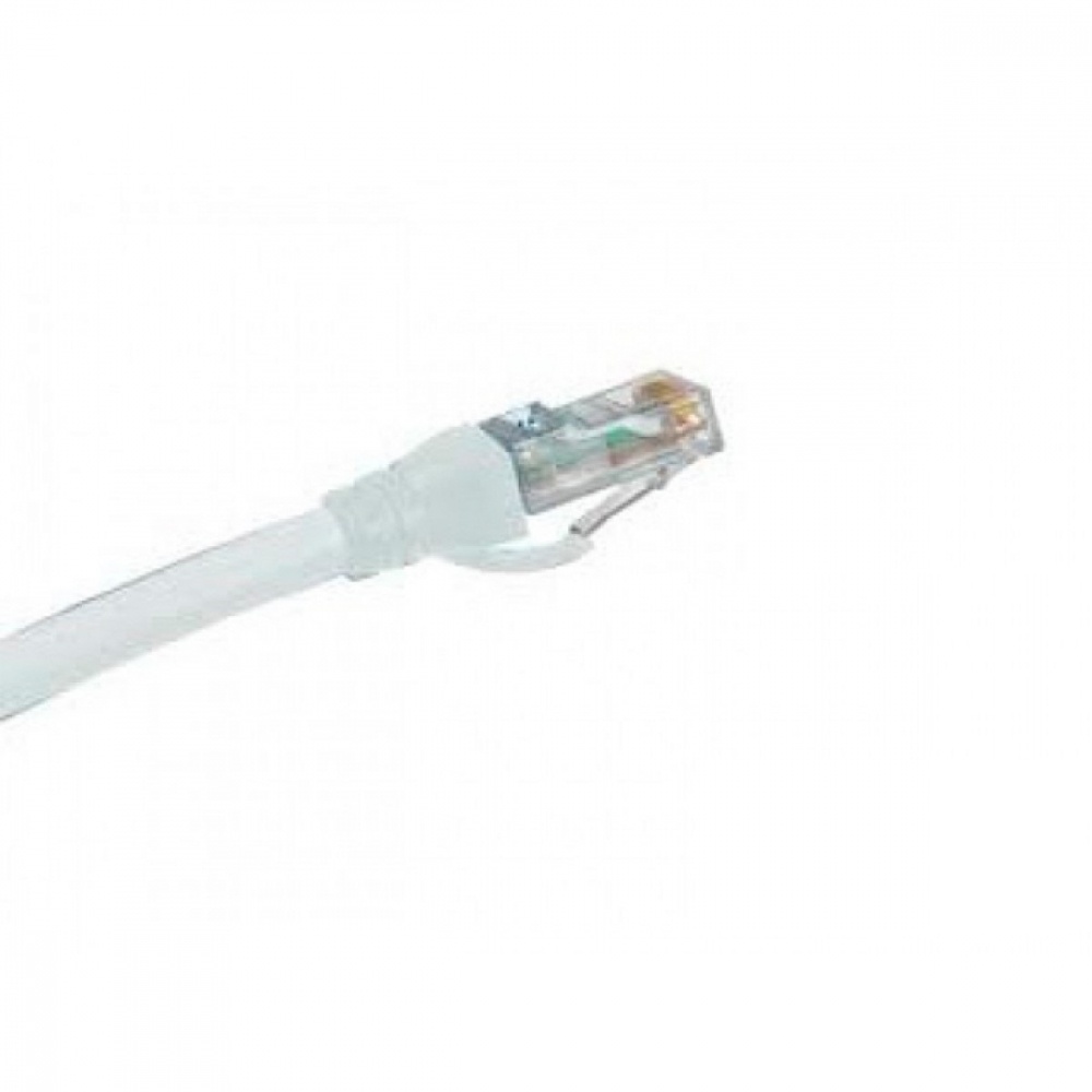 Patchcord utp cat5e belden c501109010 forro pvc blanco -