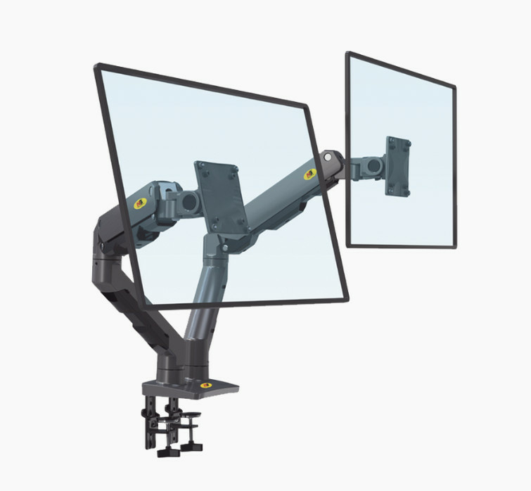 Epcom Soporte de Escritorio para 2 Monitores 27" - 34", hasta 16kg