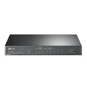 Switch TP-Link Gigabit Ethernet TL-SG1210MPE 10 Puertos 10/100/1000Mbps (8x PoE+) 20 Gbit/s 4000 Entradas Administrable