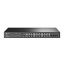 Switch TP-Link Gigabit Ethernet TL-SG3428 24 Puertos 10/100/1000Mbps + 4 Puertos SFP 56 Gbit/s 8.000 Entradas Gestionado