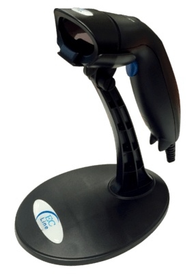 EC Line EC-LS-9620 Lector de Código de Barras Láser, 1D - Incluye Cable USB y Base
