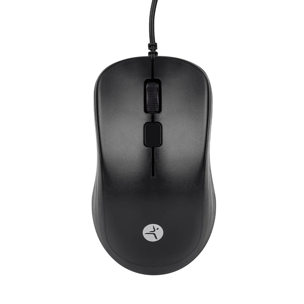Mouse Óptico Alámbrico TechZone TZACMOA01 Hasta 1200 DPI 3 Botones