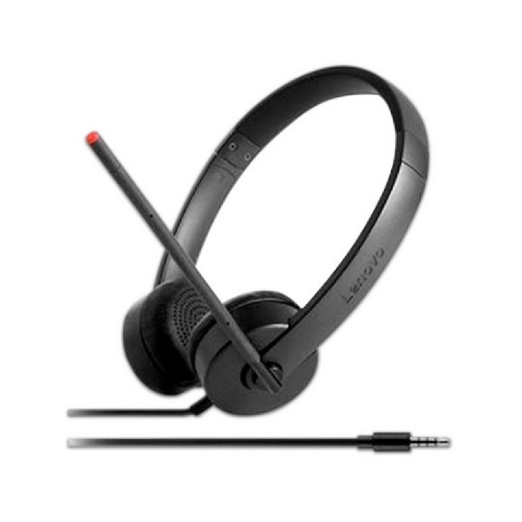 Audífonos Con Micrófono Lenovo Voip Stereo Alambricos 3.5mm