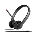 Audífonos Con Micrófono Lenovo Voip Stereo Alambricos 3.5mm