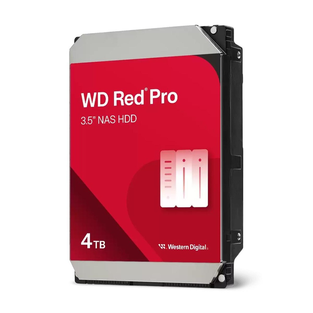 Disco duro wd red pro 4tb para nas 3.5 sata iii 6 gbit/s 7200rpm 256mb caché
