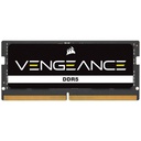 Corsair Vengeance SODIMM DDR5 RAM de 32 GB (1 x 32 GB) 5200 MHz CL44 Intel XMP iCUE Compatible con Memoria de computadora - Negro (CMSX32GX5M1A5200C44)