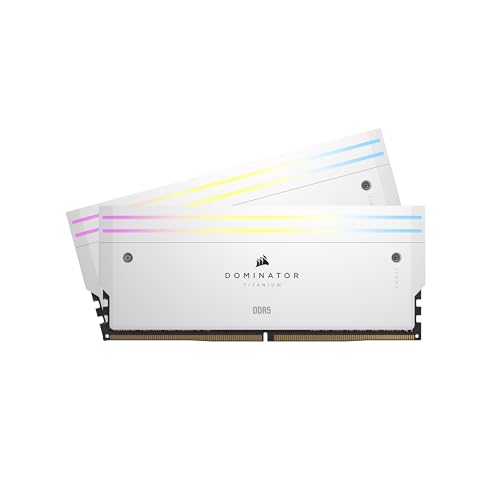 Memoria dimm ddr5 corsair cmp32gx5m2x7000c34w 32gb 7000mhz 2x16gb dominator titanium blanco
