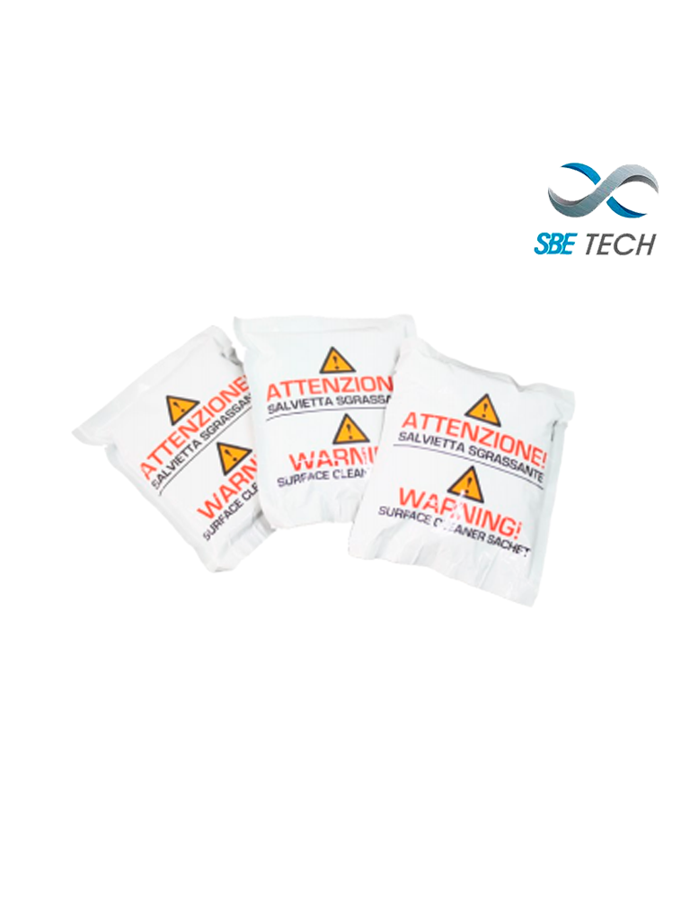 Sbetech sbe-f10 - toallitas húmedas, paquete con 5 piezas