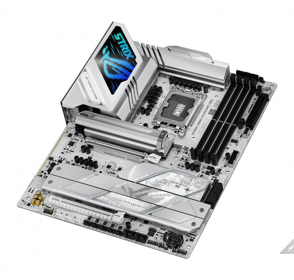 Tarjeta madre asus rog strix z890-a gaming wifisocket 1851 15a 4*ddr5 hdmi tb pcie-5.0 wifi7 atx