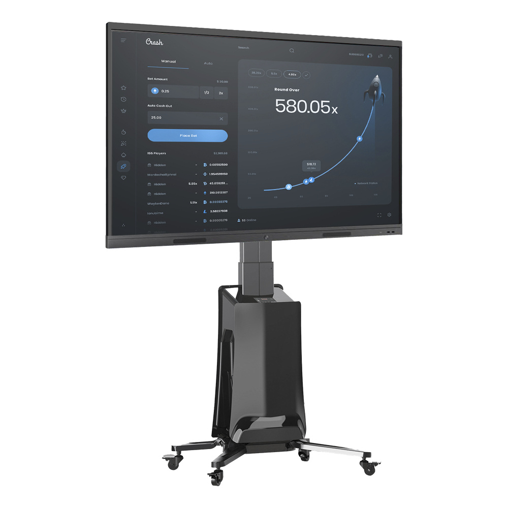 Epcom Soporte de Piso G85NB para Pantalla 55" - 80", hasta 45.4kg