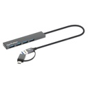 Docking Station Manhattan 181006 USB A 3.1 - USB A 3.1 5 Gbit/s