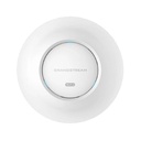 Access point wifi 6 interior grandstream gwn7664e 802 11ax mu mimo 4x4 4 ofdma 6gbps gwn cloud manager 512 clientes 2 puertos 2.5 gbps qos poe+