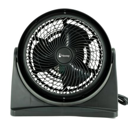 Ventilador nextep de escritorio inclinacion y velocidad  ajustable 28x28cms