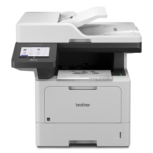 Multifuncional brother valor láser monocromático red inalámbrica e impresión duplex ciclo mensual 90000 páginas