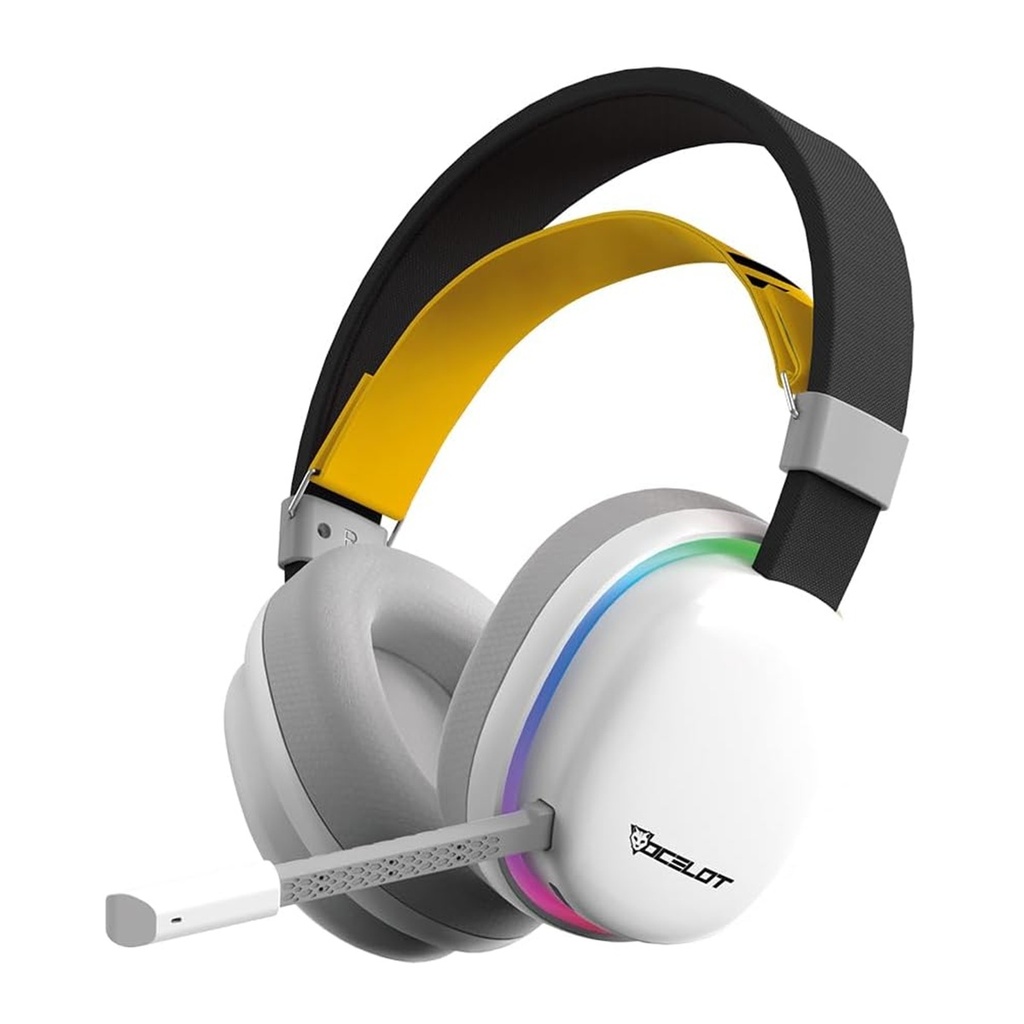 Gaming Audífonos Gamer Ocelot Phantom H1 Para Xbox One/PS4/PS5/PC/MAC Alámbrico Inalámbrico USB