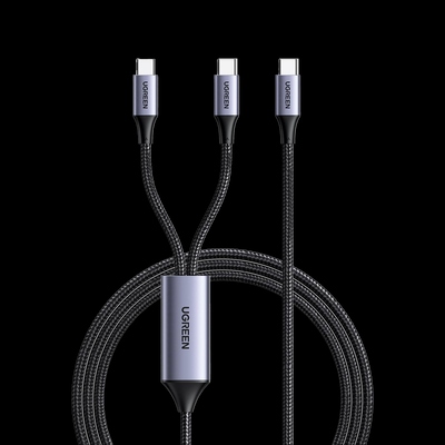 Ugreen Cable USB-C Macho - USB-C Macho, 1.5 Metros