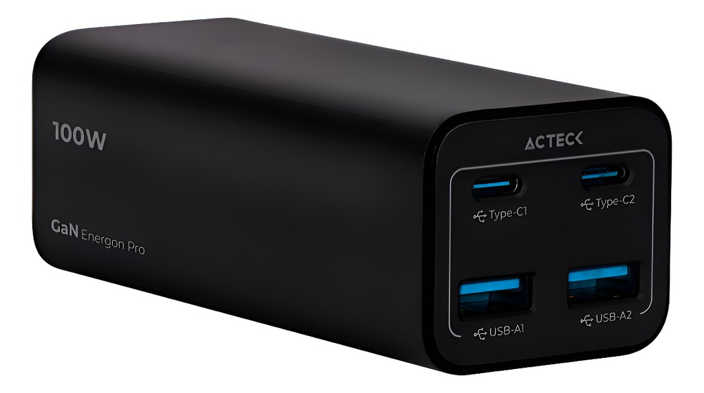 Cargador acteck energon pro ce717 de pared para escritorio carga rapida