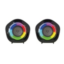 Bocina Para Computadora Balam Rush Glimm Penta BG545 Alámbrico/Inalámbrico 2.0 6W RMS