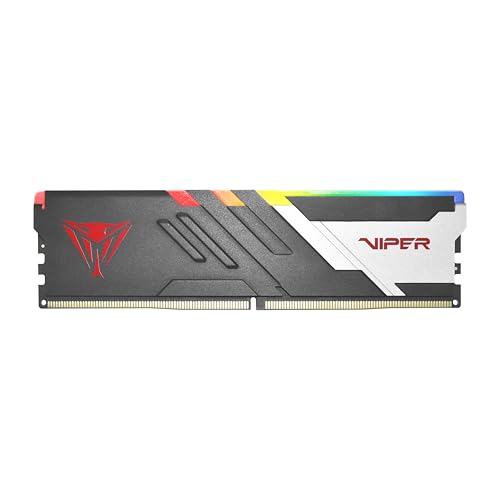 Memoria dimm ddr5 patriot pvvr516g60c30 viper venom rgb 16gb 1x16gb 6000mhz cl30