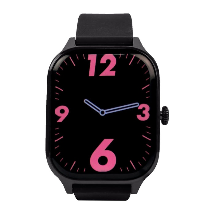 Perfect Choice Smartwatch Minoro, Android/iOS, Negro - Resistente al Agua