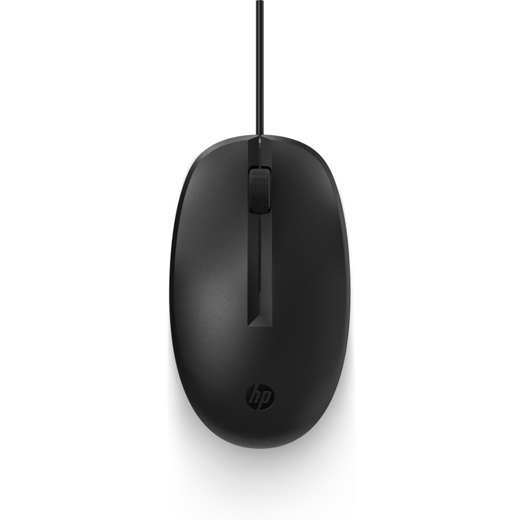Mouse Optico HP 125 Wired Mouse Alámbrico USB 1200DPI