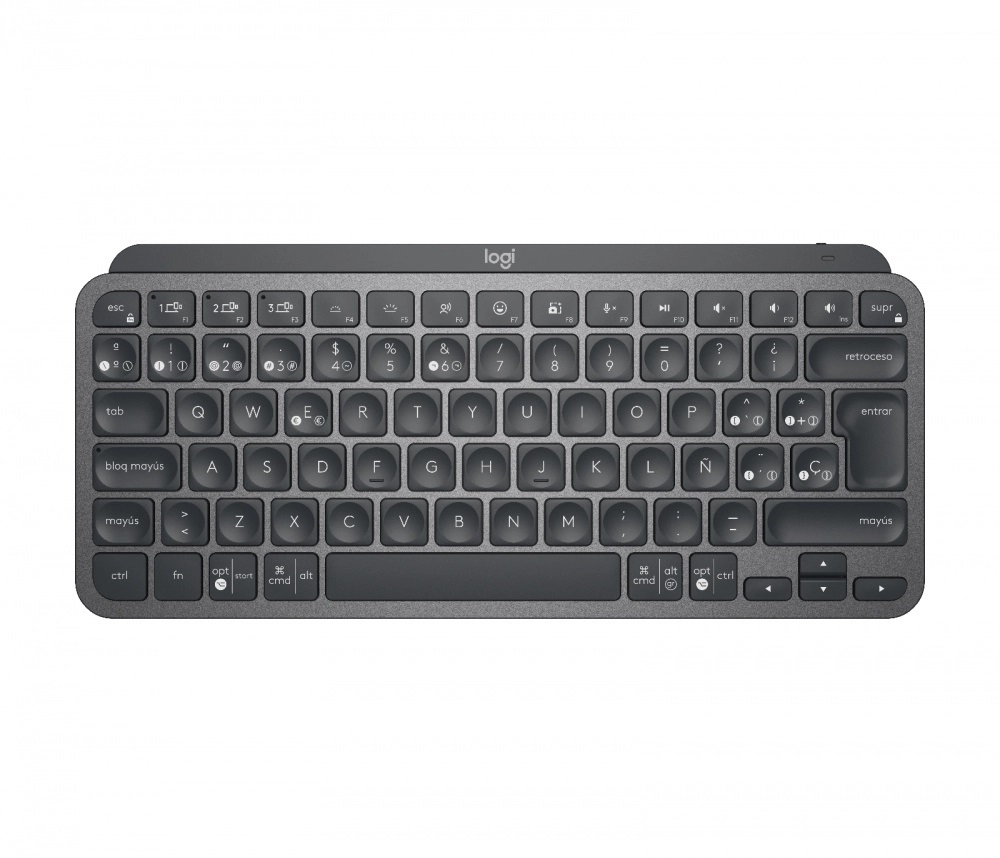 Teclado Logitech Mx Keys Mini Inalámbrico RF Wireless/Bluetooth Español