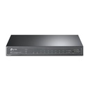 Switch TP-Link Gigabit Ethernet TL-SG2210P 8 Puertos 10/100/1000Mbps + 2 Puertos SFP 8000 Entradas 20 Gbit/s Gestionado