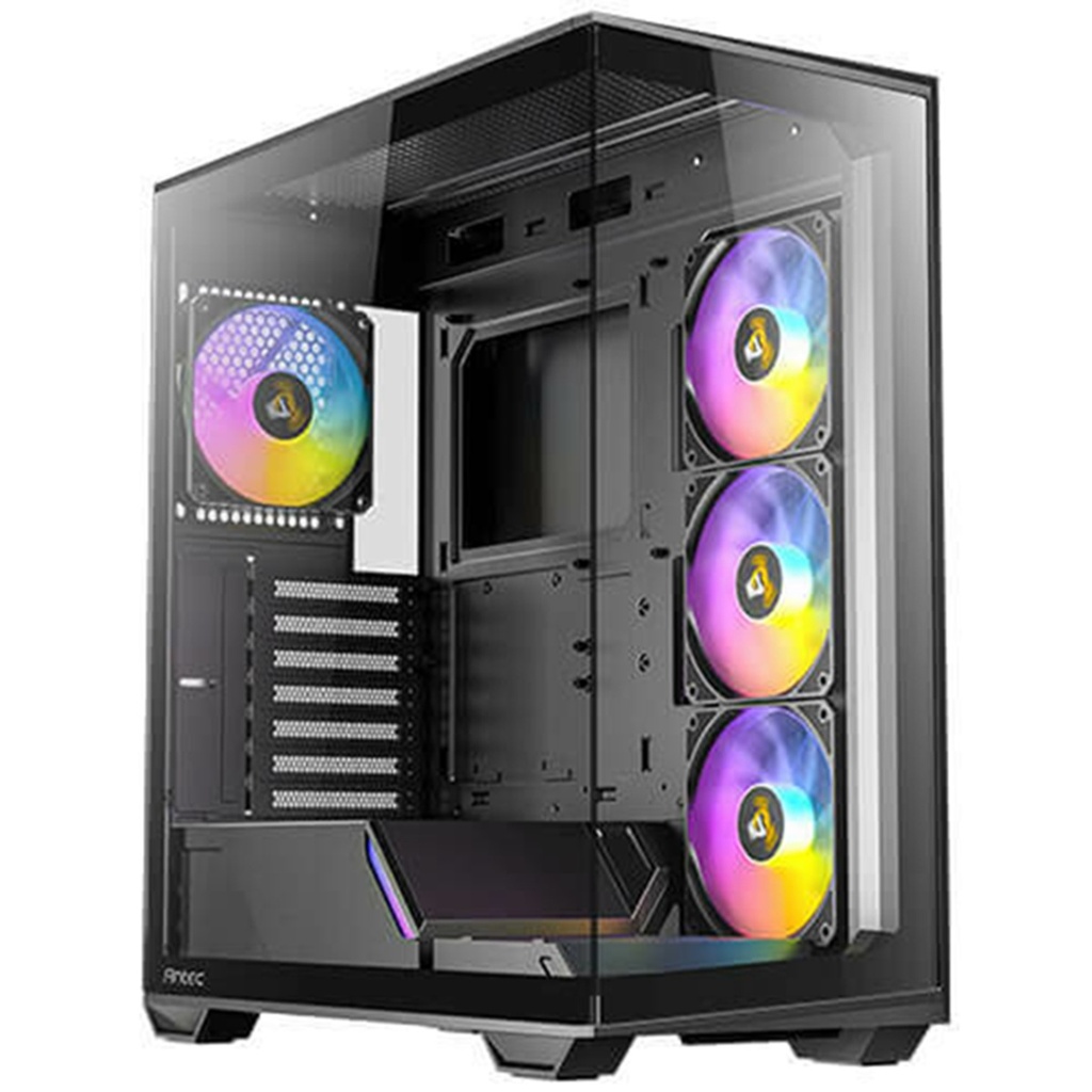 Gabinete Antec Constellation C3 ARGB Midi-Tower ATX/Micro-ATX/Mini-ITX USB 2.0/3.0 Sin Fuente 4 Ventiladores Instalados