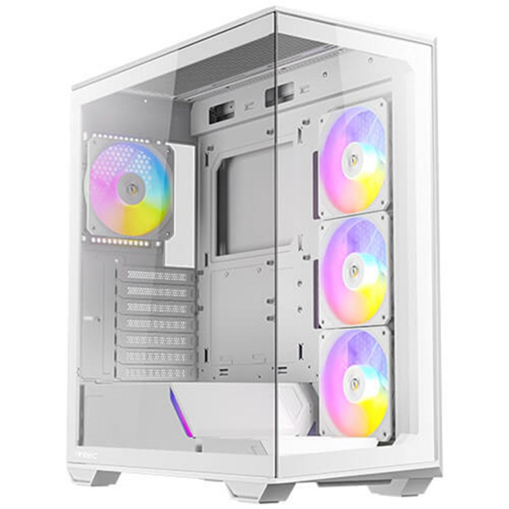 Gabinete Antec Constellation C3 ARGB Midi-Tower ATX/Micro-ATX/Mini-ITX USB 2.0/3.0 Sin Fuente 4 Ventiladores Instalados