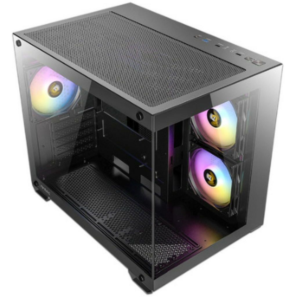 Gabinete Antec CX600M ARGB Micro-ATX ITX Sin Fuente