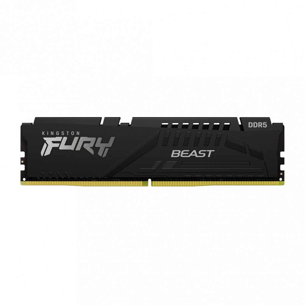 Memoria RAM Kingston Fury Beast Black DDR5 5200MHz 8GB CL40 XMP