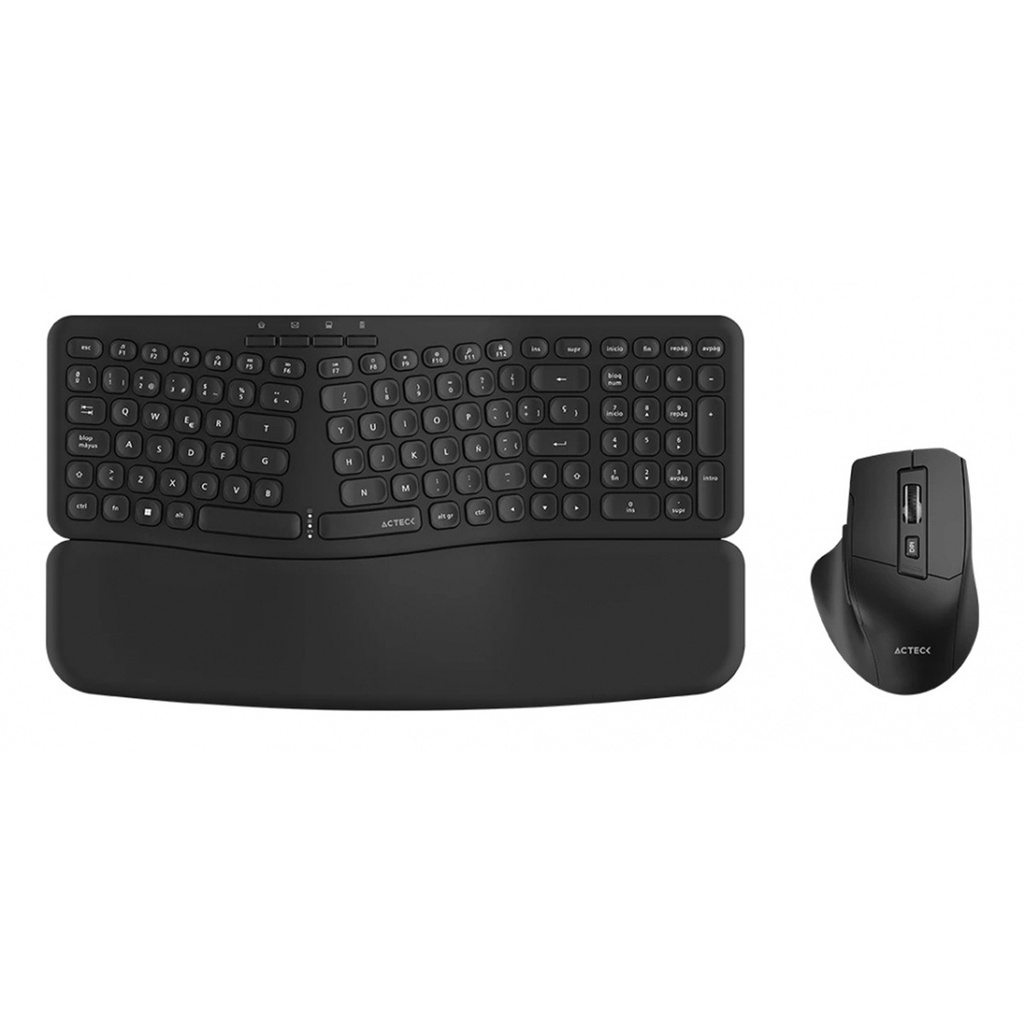 Kit de Teclado y Mouse Acteck Creator Ultra Confort MK650 Inalámbrico USB Español
