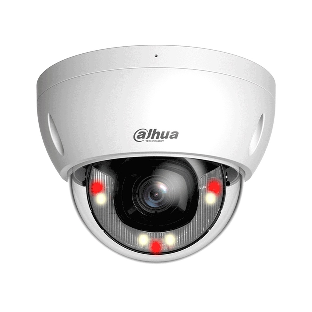 Camara Ip Dahua Domo 6MP Iliminacion 30m Full Color Microfono Ip67 Proteccion Perimetral