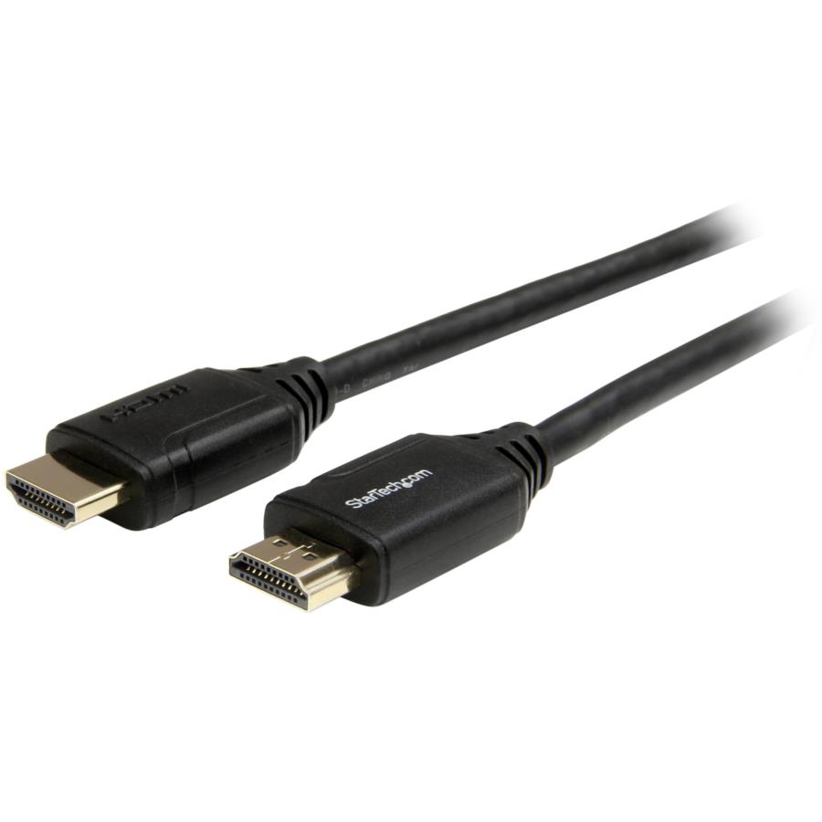 Cable hdmi premium de alta velocidad con ethernet - 4k 60hz - 1m - cable hdmi certificado premium - hdmi 2.0 - startech.com mod.
