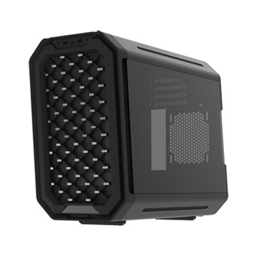 Gabinete Antec Dark Cube Midi-Tower Micro-ATX/Mini-ITX USB 3.0 Sin Fuente 2 Ventiladores Instalados