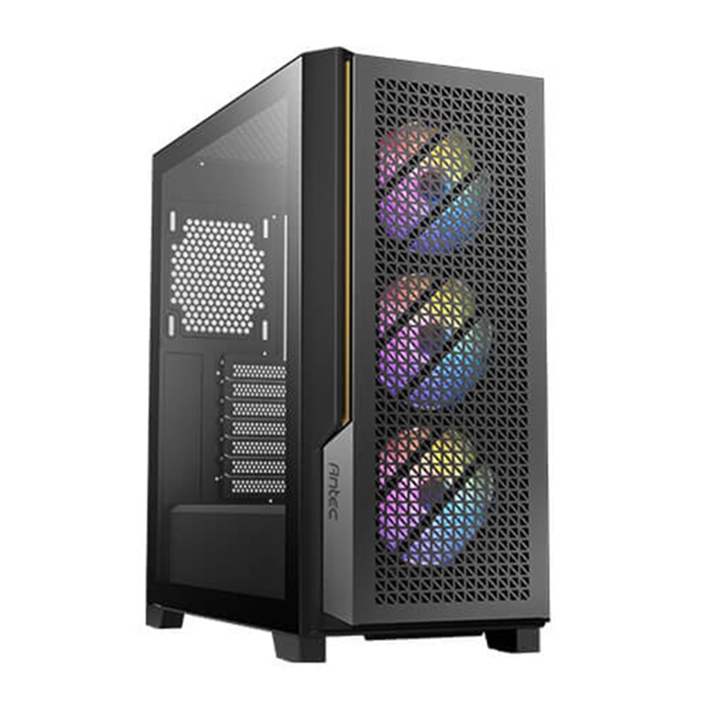 Gabinete Antec P20C ARGB Midi-Tower ATX/EATX/Micro-ATX/Mini-ITX USB 3.0 Sin Fuente 3 Ventiladores Instalados
