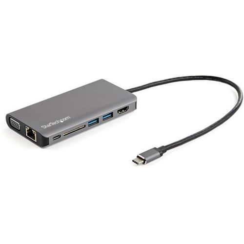 Docking usb-c multipuertos - hdmi o vga  - 100w entrega de alimentación pd - cable de 30cm - lector de sd (dkt30chvausp) - start