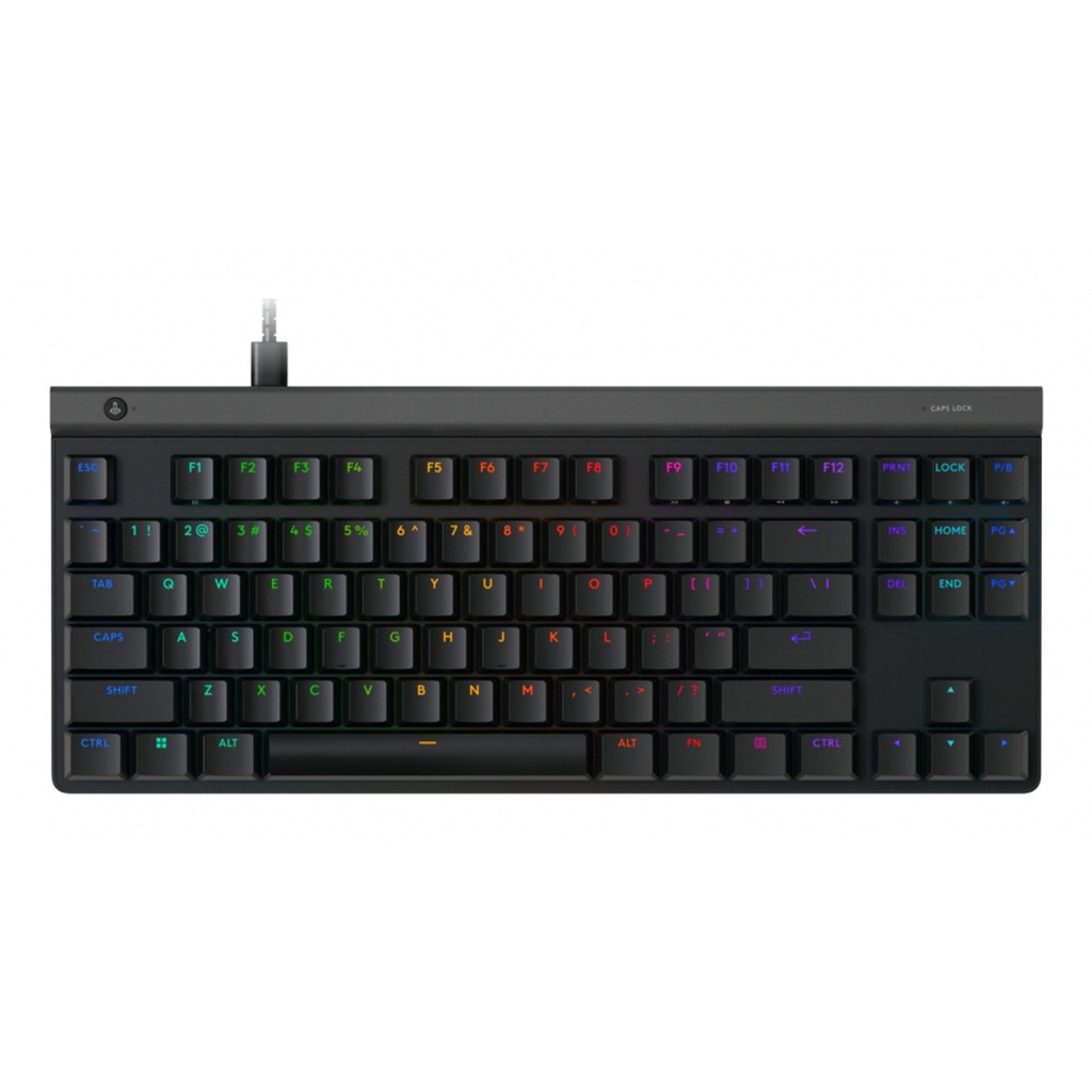 Teclado Mecánico Gamer Logitech G515 TKL LED RGB TKL Logitech Tactile Alámbrico USB