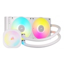 Enfriamiento Líquido Para CPU Corsair iCUE LINK TITAN 240 RX RGB 2x 120mm Hasta 2100RPM