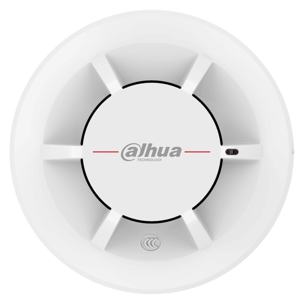 Detector De Humo Fotoelectrico Dahua DHI-HY-C131 2 Hilos Con Camara Fotoelectrica Dual