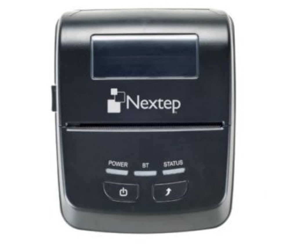 Mini impresora térmica nextep portátil 80mm usb/bluetooth