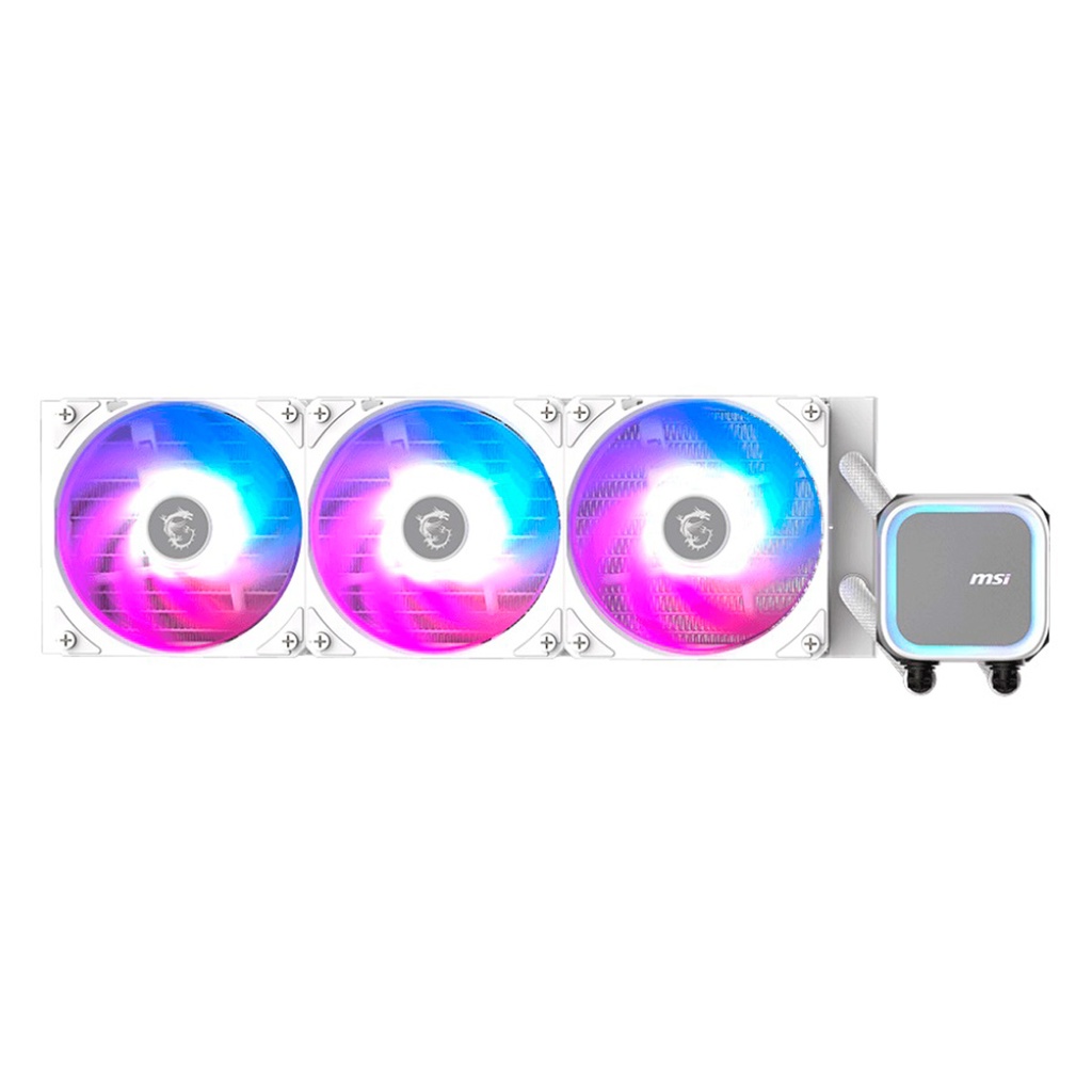 Enfriamiento Liquido Para CPU MSI MAG CORELIQUID A13 360 WHITE 3x 240mm