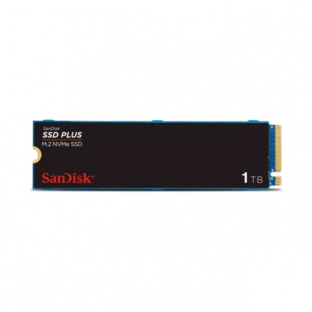 Unidad De Estado Solido SSD SanDisk Plus NVMe 1TB PCI Express 3.0 M.2